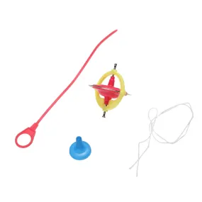 Amazing Multifunctional Manual Whirlwind LED UFO Peg-Top Music Gyroscope Toy