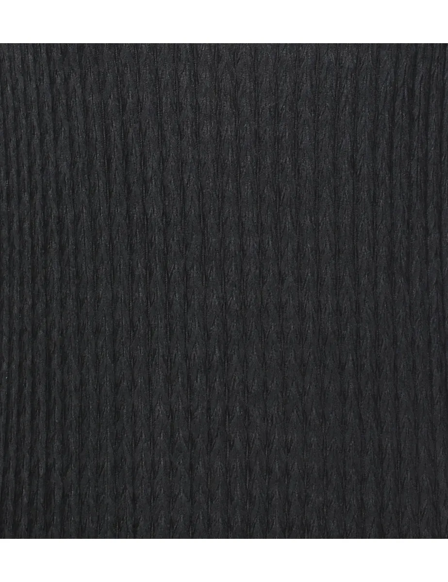 Black Classic Smocked Top - M