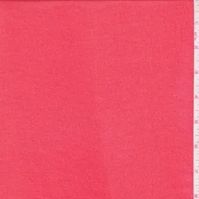 Bright Red Mini Grid Chiffon Fabric