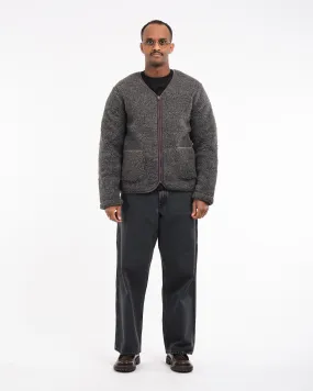 Cardigan Zip Up Graphite