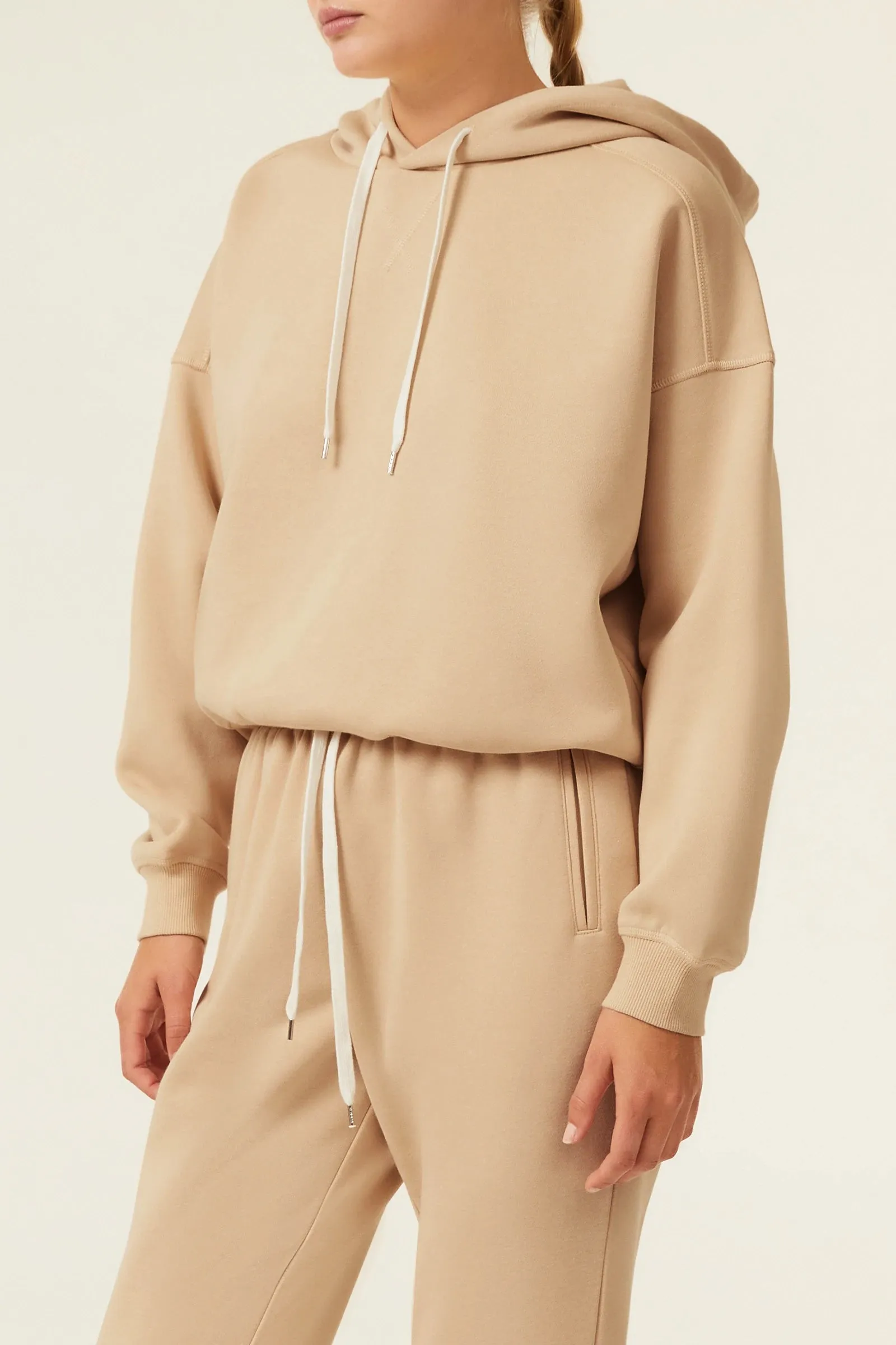 Carter Classic Hoodie-Sepia