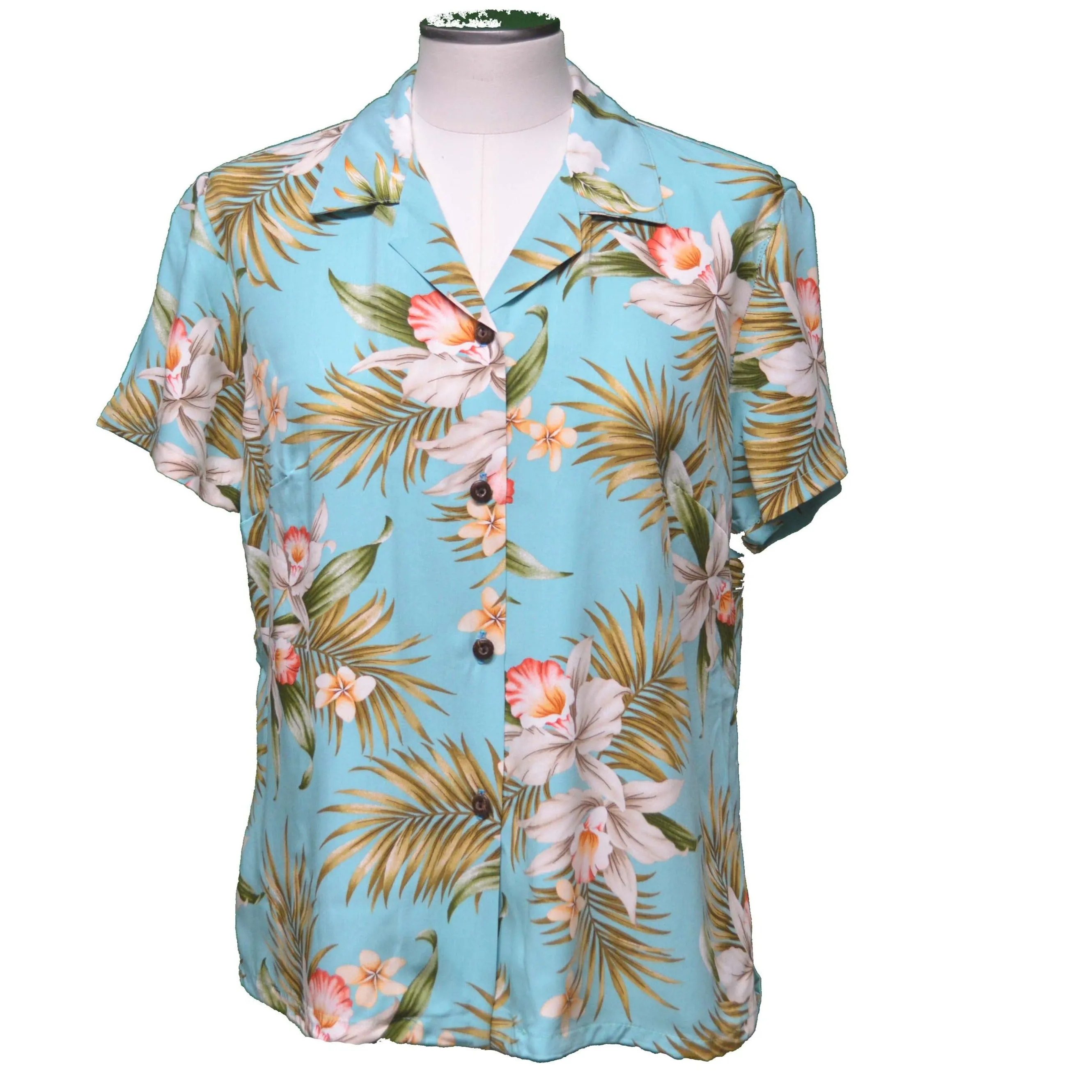 Classic Orchid Women's Aloha Rayon Blouses