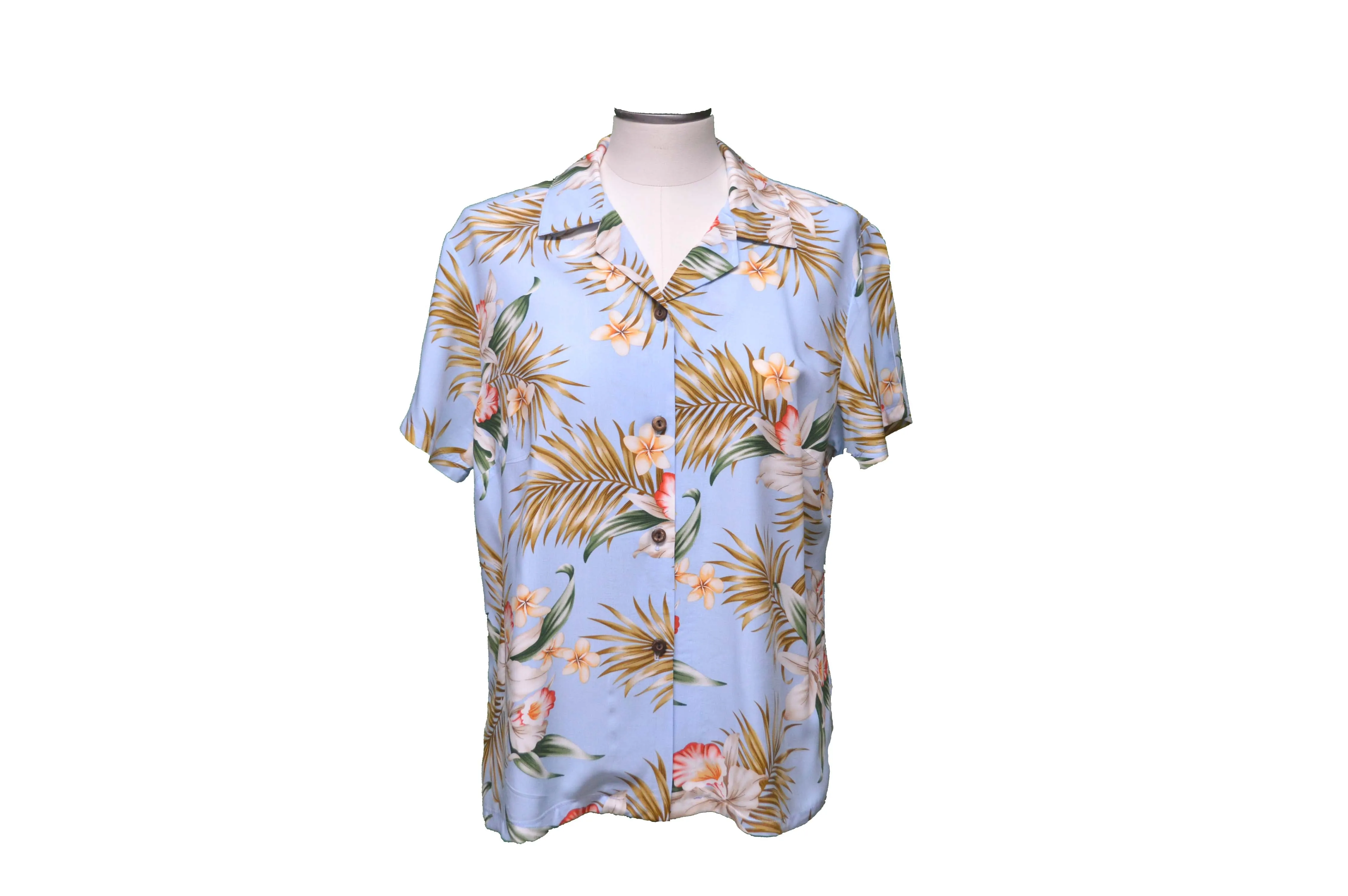 Classic Orchid Women's Aloha Rayon Blouses