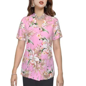 Classic Orchid Women's Aloha Rayon Blouses