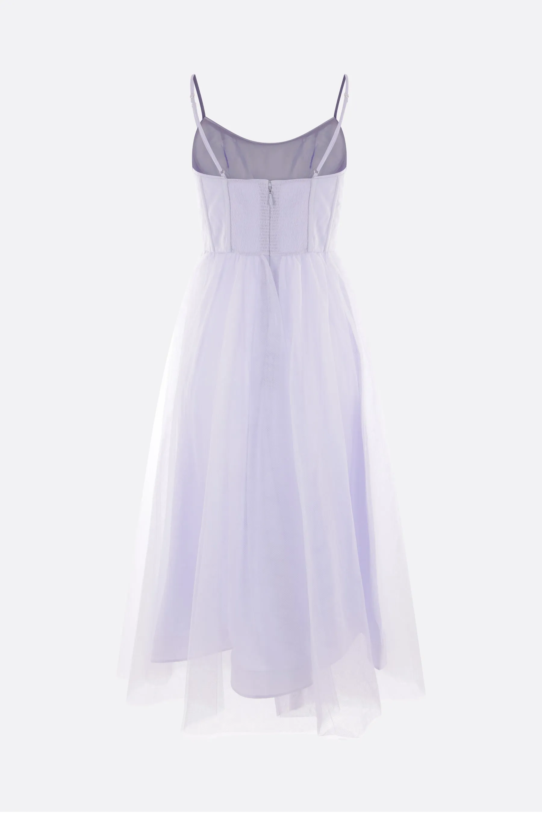 Corset Midi Dress Tulle