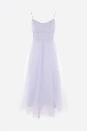 Corset Midi Dress Tulle