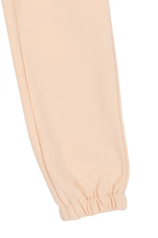 Cream Sweat Joggers Pants