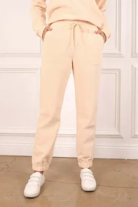 Cream Sweat Joggers Pants