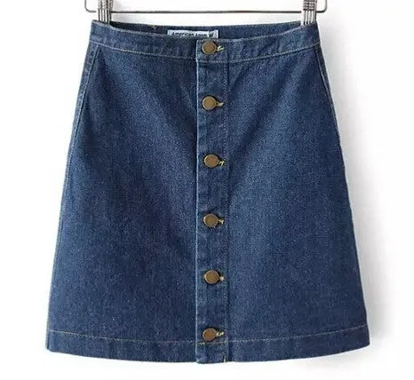 CUTE FASHION COW BOY BUTTON SKIRTS