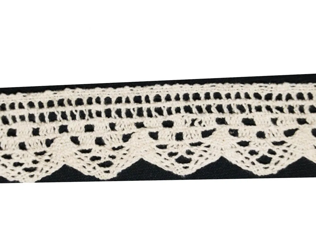 Dyeable Greige Design 506 Cotton Laces