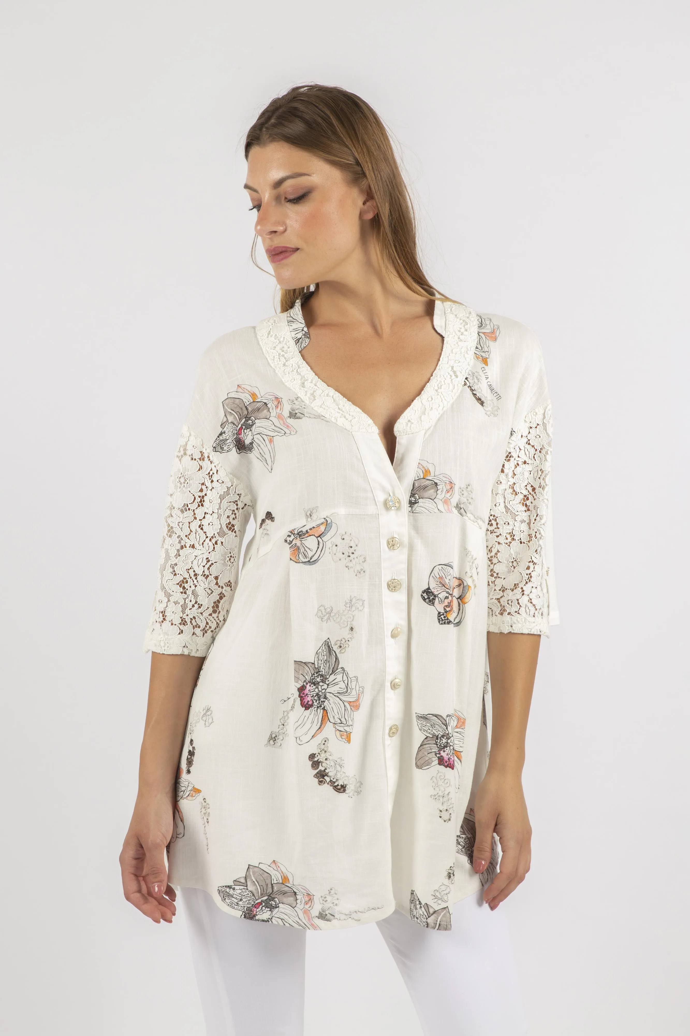 Elisa Cavaletti - St. Orchidee Blouse
