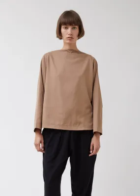 Folded Neck Top