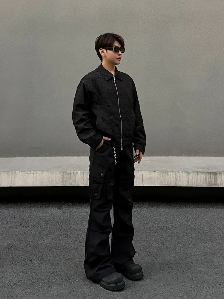 Functional Cargo Flared Pants