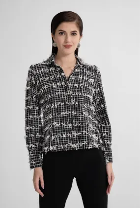 Greek Black White Shirt