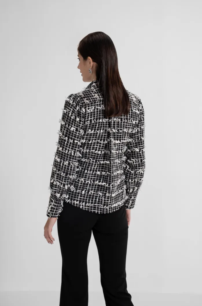 Greek Black White Shirt