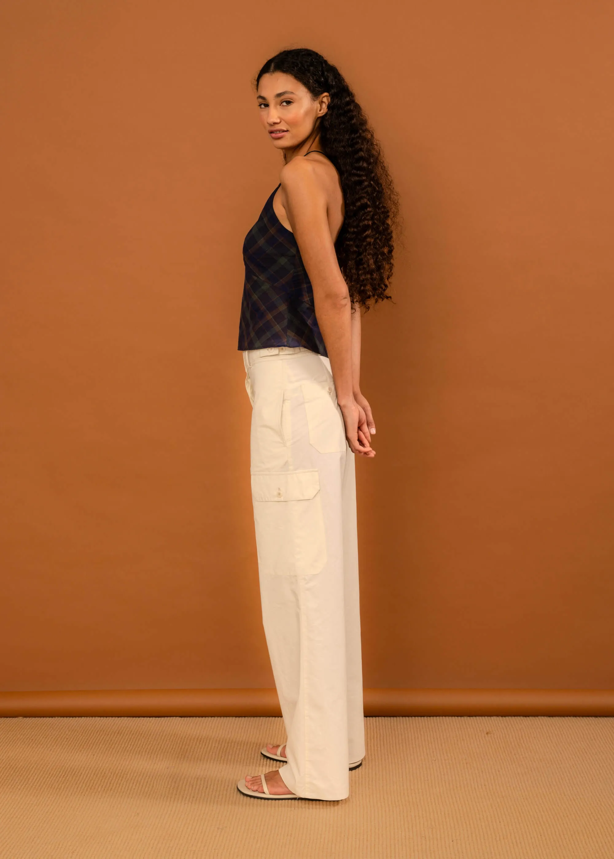 Leila Trouser (Ivory)