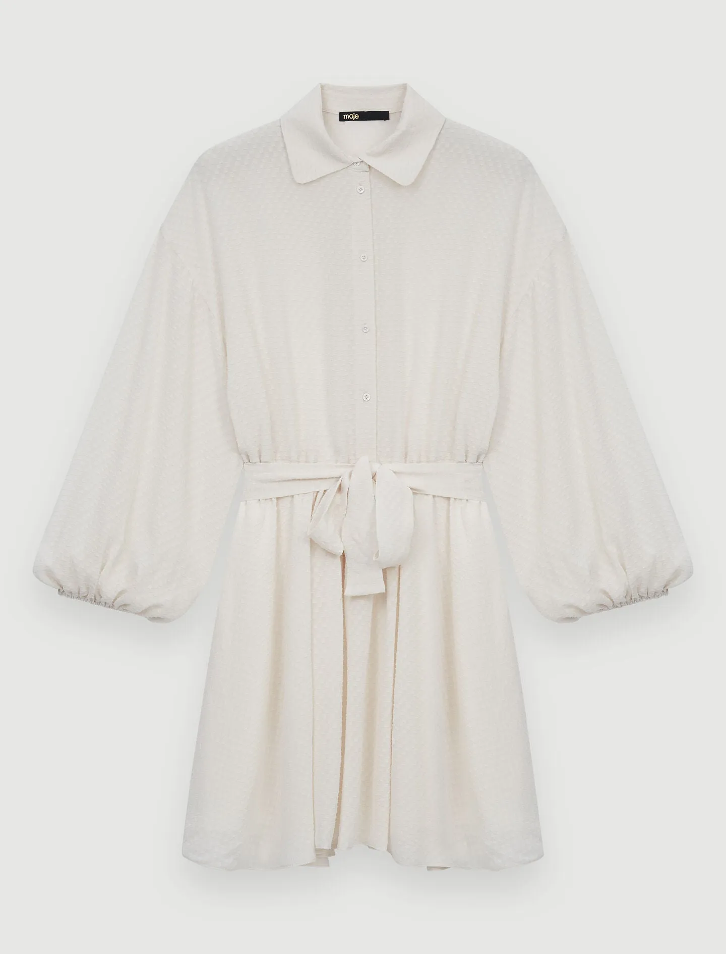 LOOSE, FLUID SHIRT DRESS