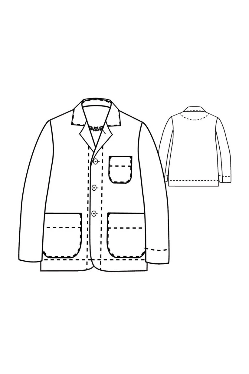 MERCHANT AND MILLS • The Foreman Jacket Sewing Pattern
