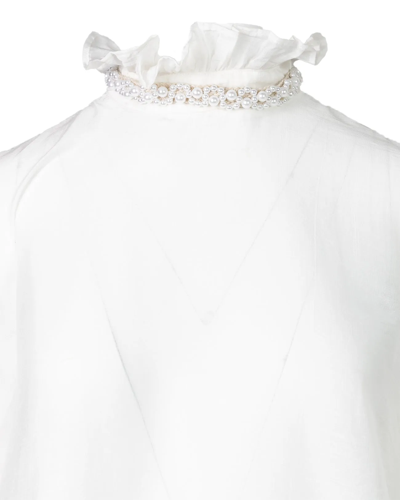 pearl long blouse