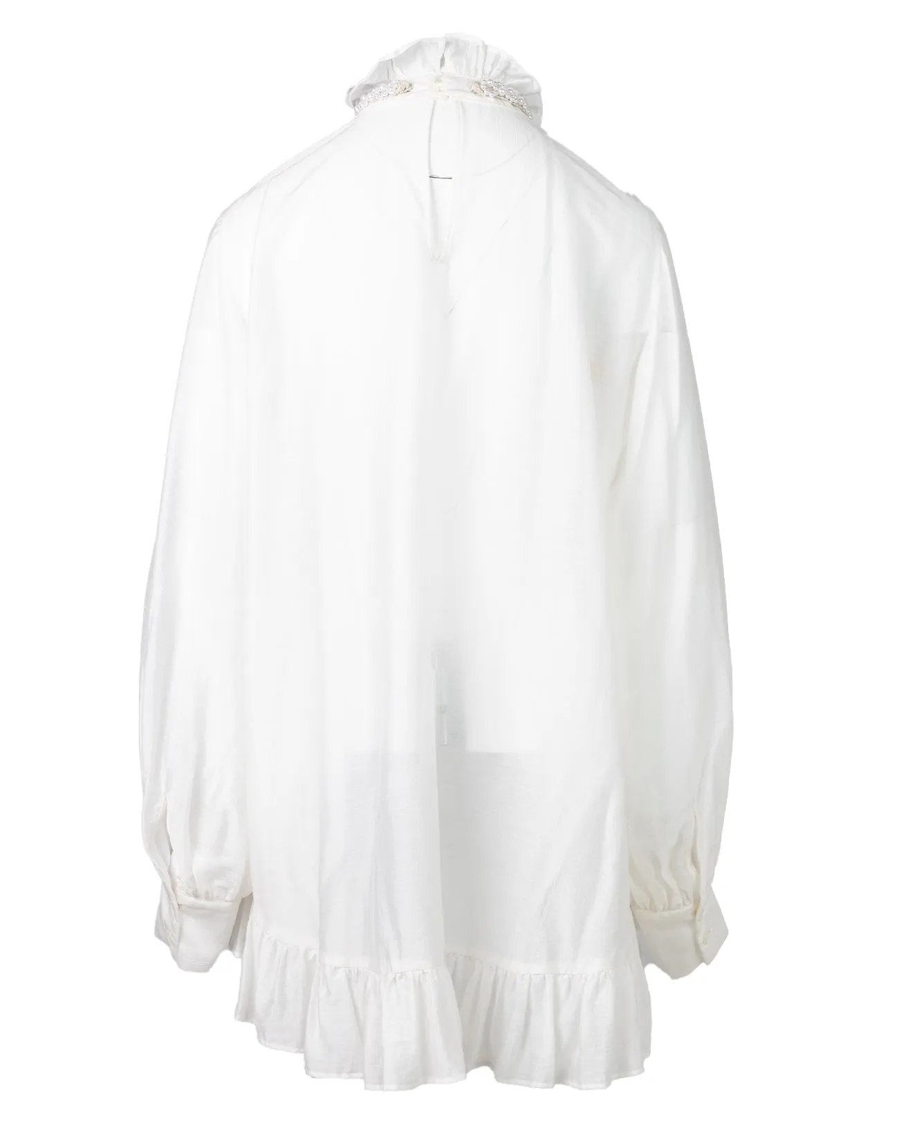 pearl long blouse