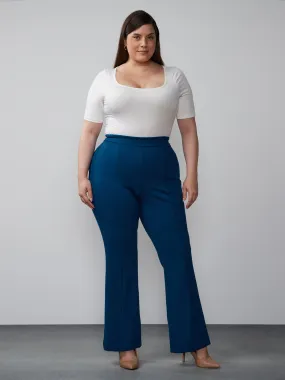 Plus High Rise Bootcut Ponte Pant