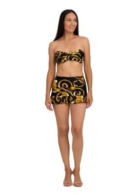 Print Retro Skirted Bottom (Style 222)