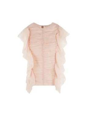 Ruche-Detailed Blouse