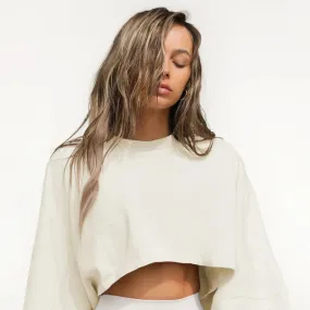 Sports Base Knitted Graphic Summer 2024 Women's Long Sleeve T-shirt