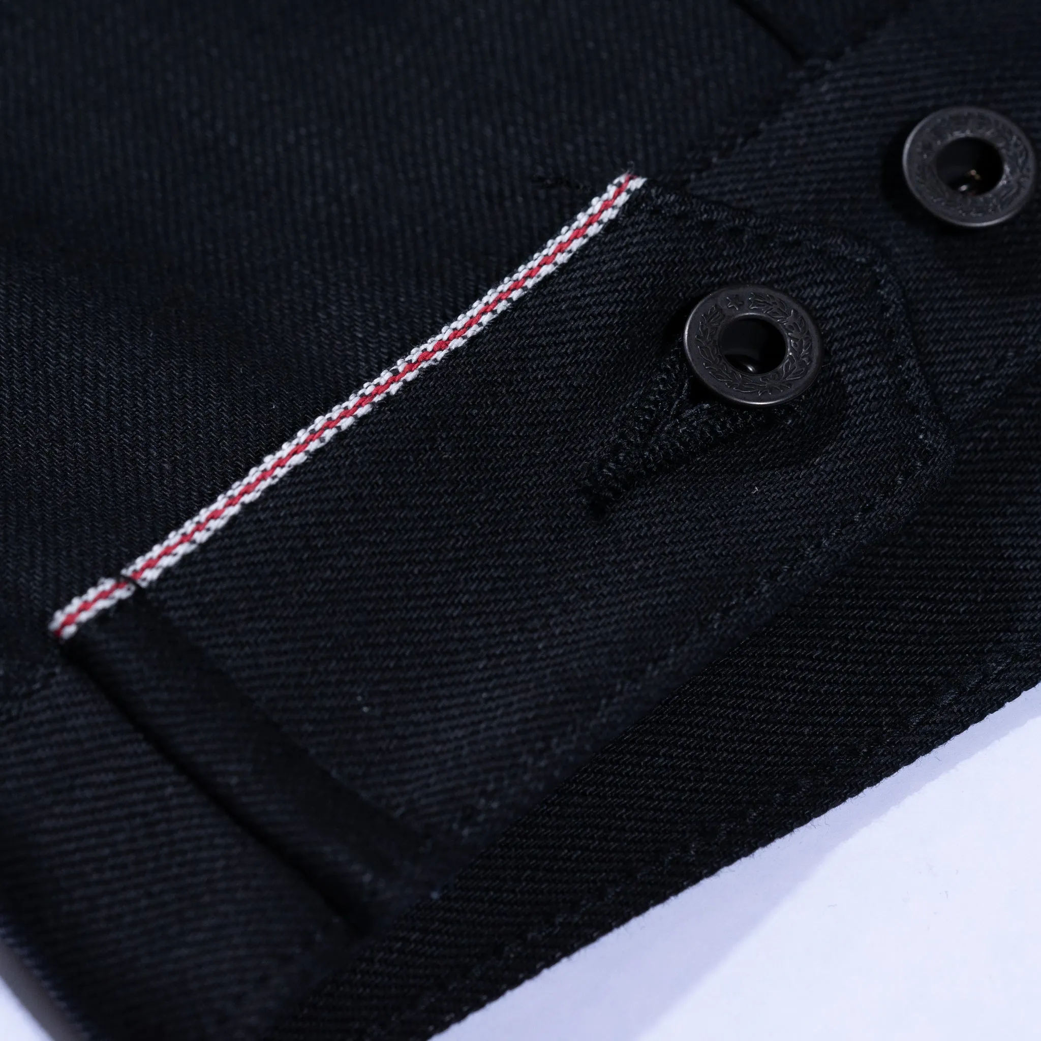 Steadfast Rider 13oz Black Shadow Japan Selvedge Denim Jacket