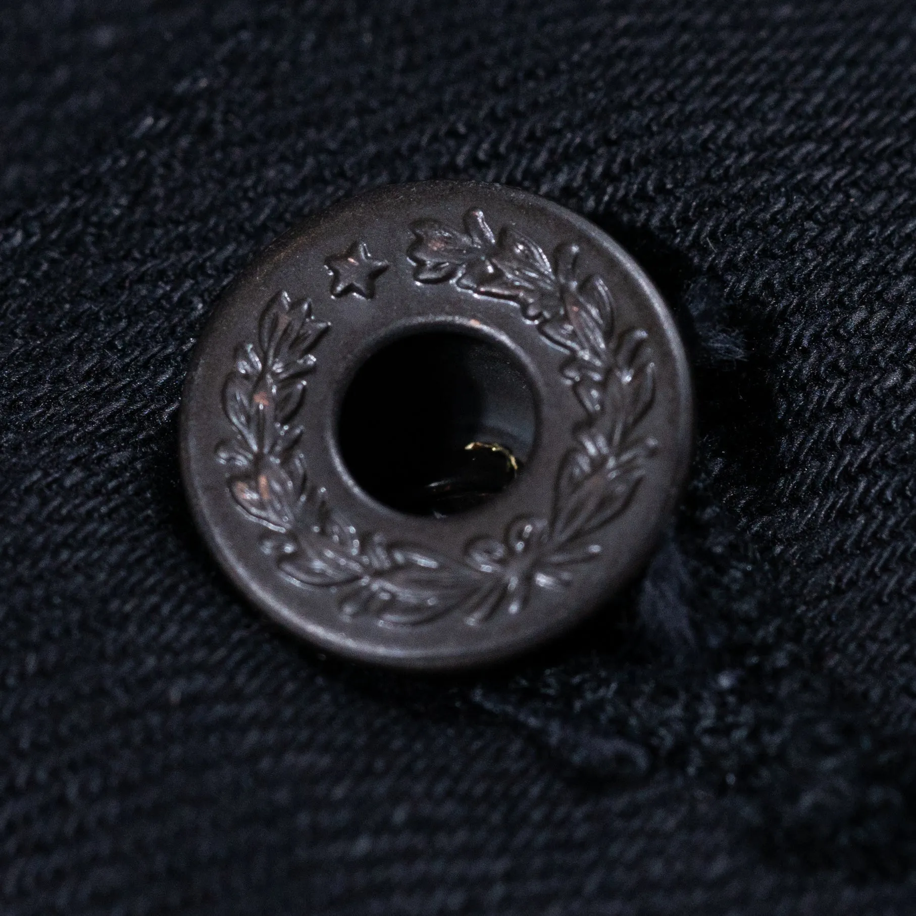Steadfast Rider 13oz Black Shadow Japan Selvedge Denim Jacket