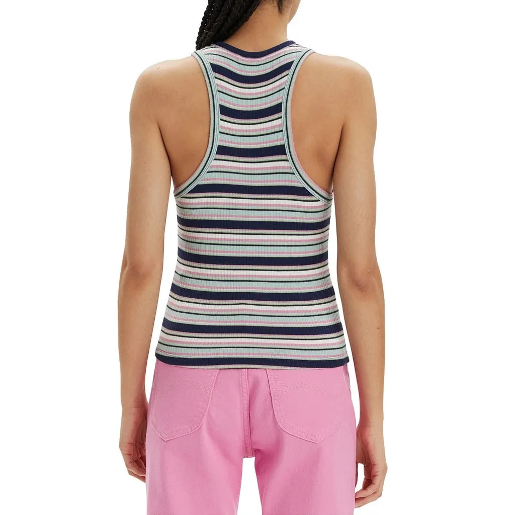 Stylish Lee Women's Striped Sleeveless Top
