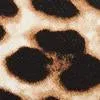 Tie-Neck Flutter-Sleeve Leopard-Print Top